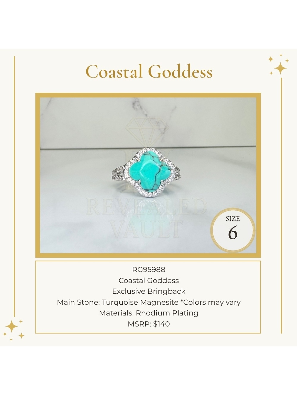 Coastal Goddess - Size 6 - OG